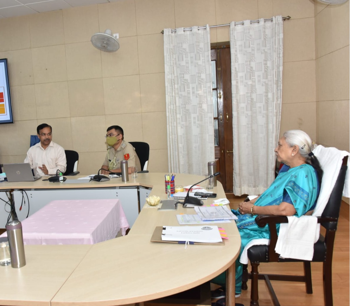 Presentation held before the Governor for NAAC Evaluation of Lucknow University and Madan Mohan Malaviya University of Technology, Gorakhpur