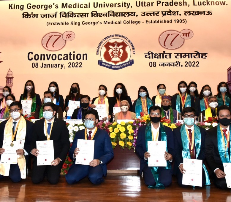 17th Convocation of KGMU, Lucknow concluded.