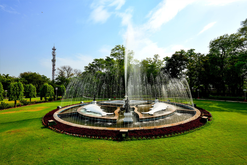 U.P. Emblem Fountain