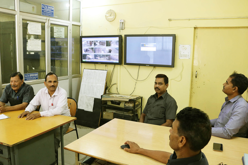 Raj Bhavan Security Control Room