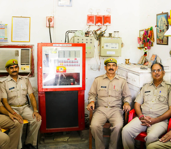 Raj Bhavan Fire Control Room