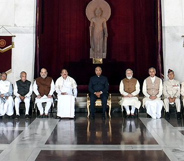 राष्ट्रपति श्री रामनाथ कोविन्द जी की अध्यक्षता में दिल्ली में राज्यपालों और उप-राज्यपालों का दो दिवसीय सम्मेलन