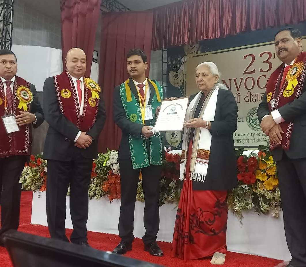 Convocation of Chandra Shekhar Azad University of Agriculture and Technology, Kanpur concluded