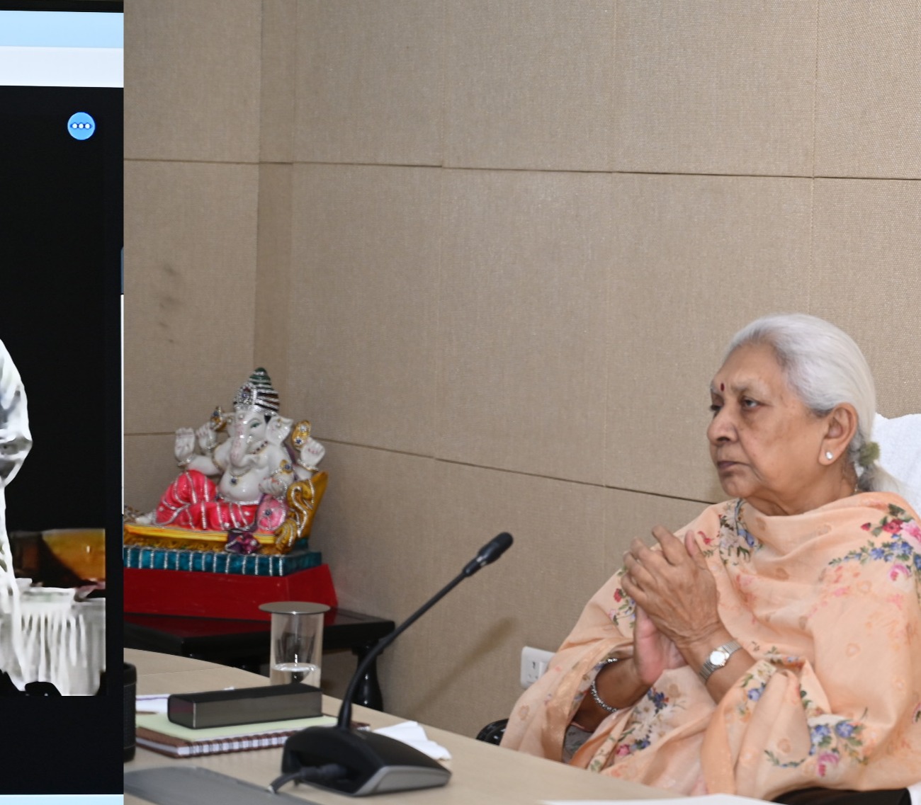 The Governor virtually participated in the Kala-Sadhak Samman Programme held in Agra.