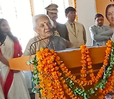 The Governor inaugurated Sardar Vallabhbhai Patel Hostel at CSA University Kanpur