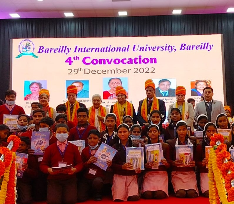 The Governor attended the fourth convocation ceremony of Bareilly International University Bareilly as the Chief Guest