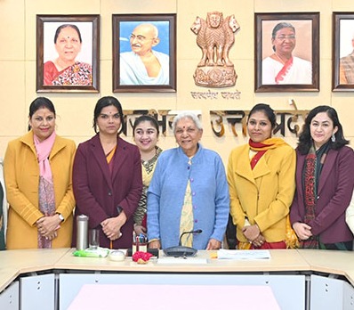 राज्यपाल ने ख्वाजा मोइनुद्दीन चिश्ती भाषा विश्वविद्यालय, लखनऊ के नैक हेतु प्रस्तुतिकरण की समीक्षा की
