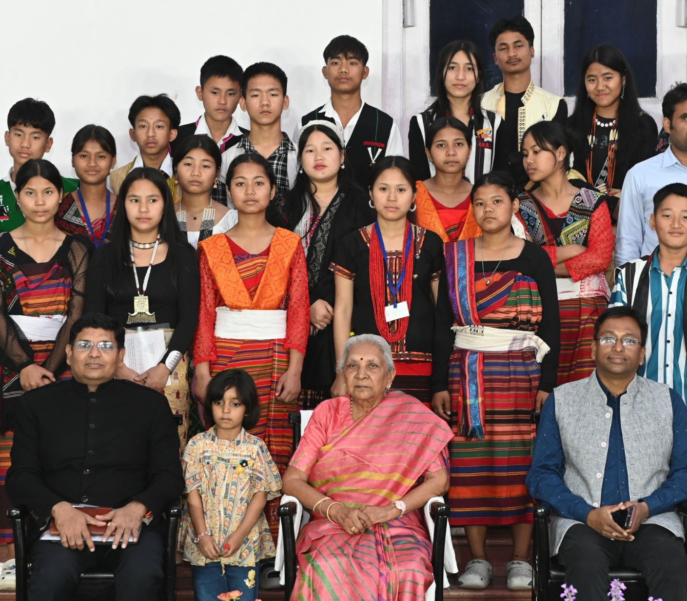 The foundation day of Arunachal Pradesh and Mizoram was celebrated grandly at the Raj Bhavan under the chairmanship of the Governor