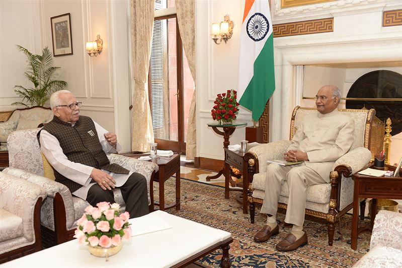 The Governor Shri Ram Naik met the President, Vice-President, Prime Minister, Home Minister and Defense Minister in New Delhi/राज्यपाल श्री राम नाईक नई दिल्ली में राष्ट्रपति, उप राष्ट्रपति, प्रधानमंत्री, गृह मंत्री एवं रक्षा मंत्री से मिले