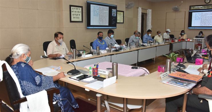 Under the Chairpersonship of the Governor, 48th meeting of Management Committee, Uttar Pradesh Sainik Punarwas Nidhi concluded./राज्यपाल जी की अध्यक्षता में प्रबन्ध समिति उत्तर प्रदेश सैनिक पुनर्वास निधि की 48वीं बैठक सम्पन्न 