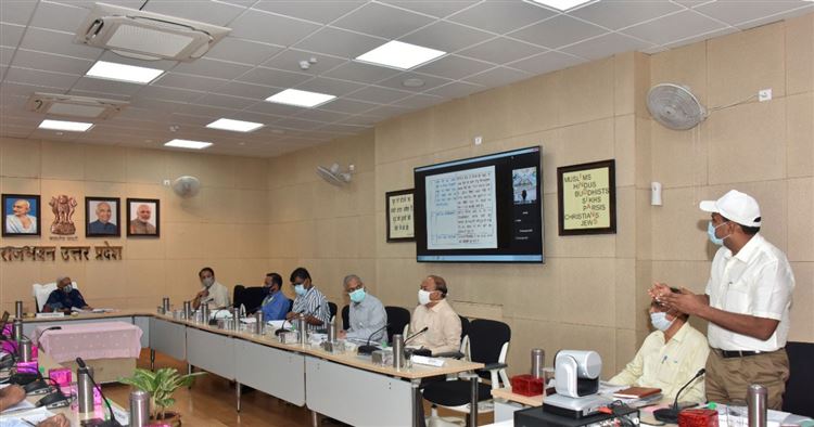 Under the Chairpersonship of the Governor, 48th meeting of Management Committee, Uttar Pradesh Sainik Punarwas Nidhi concluded./राज्यपाल जी की अध्यक्षता में प्रबन्ध समिति उत्तर प्रदेश सैनिक पुनर्वास निधि की 48वीं बैठक सम्पन्न 