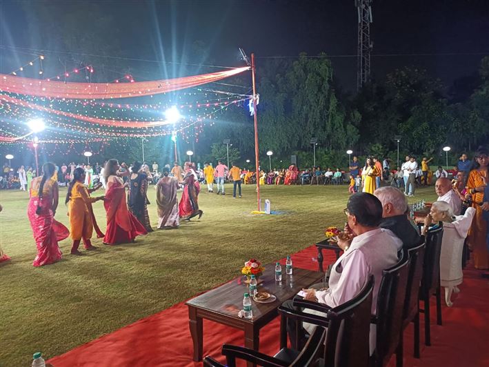 Durga Puja and Garba Festival organized in Raj Bhavan/राजभवन में दुर्गा पूजा एवं गरबा महोत्सव का आयोजन