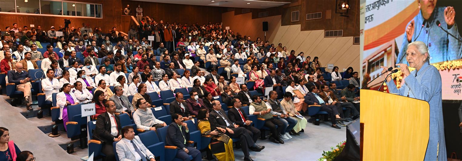 39th Foundation Day of Sanjay Gandhi Post Graduate Institute Lucknow concluded under the chairpersonship of the Governor/राज्यपाल की अध्यक्षता में संजय गाँधी पोस्ट ग्रेजुएट इंस्टीट्यूट, लखनऊ का 39वां स्थापना दिवस सम्पन्न
