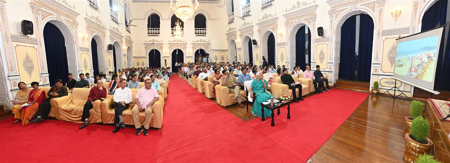 The Foundation Day of Goa organized at Raj Bhavan under the chairpersonship of the Governor/राज्यपाल की अध्यक्षता में राजभवन में समारोह पूर्वक आयोजित हुआ भारत के गोवा राज्य का स्थापना दिवस