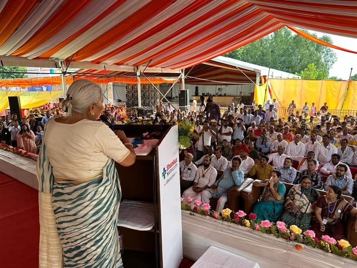Governor inaugurated Shankus Cancer Hospital in Basti district/राज्यपाल ने जनपद बस्ती में शंकुस कैंसर अस्पताल का शुभारंभ किया