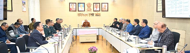 Meeting of Uttar Pradesh Sainik Rehabilitation Fund Management Committee concluded under the chairmanship of the Governor./राज्यपाल की अध्यक्षता में उत्तर प्रदेश सैनिक पुनर्वास निधि प्रबन्ध समिति की बैठक सम्पन्न